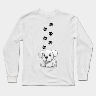dog paws Long Sleeve T-Shirt